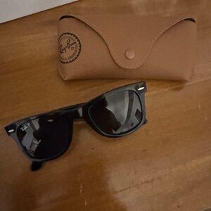Ray-Ban Black Sunglasses with Case - perfect condition